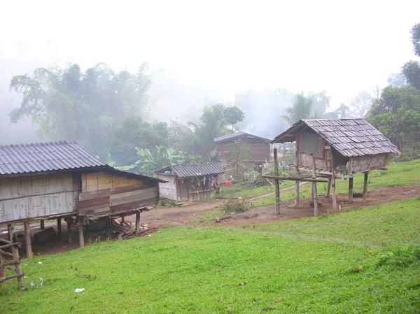 the Karen Tribe village