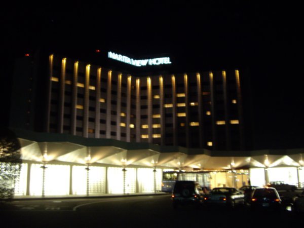 Our swanky hotel