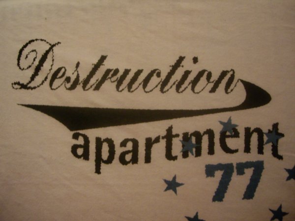 Destruction apartment 77