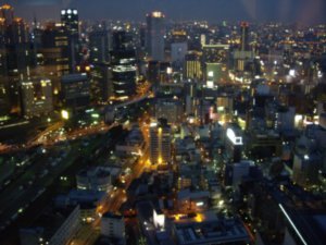 Night time Cityscape, Osaka