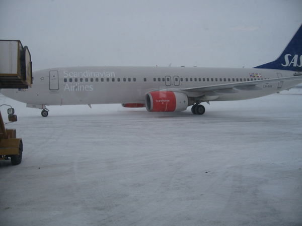 Icy Landing at Kiruna
