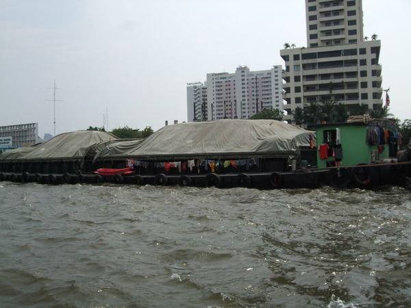 Views from the river taxi - Bangkok