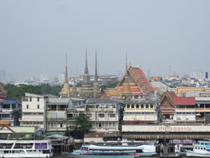 View of Grand Palace from Wat Arun