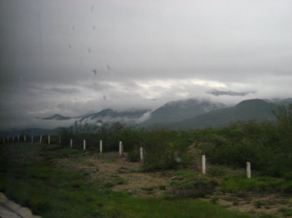 Sunrise en route to Torreon