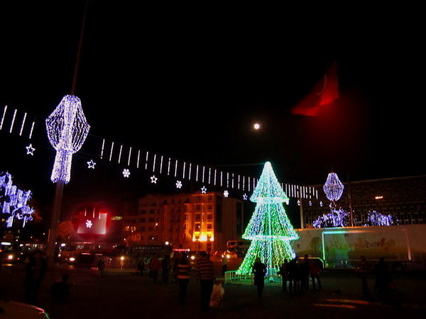 Taksim Square at Christmas