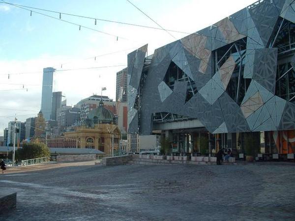 Melbourne's weird Federation Square