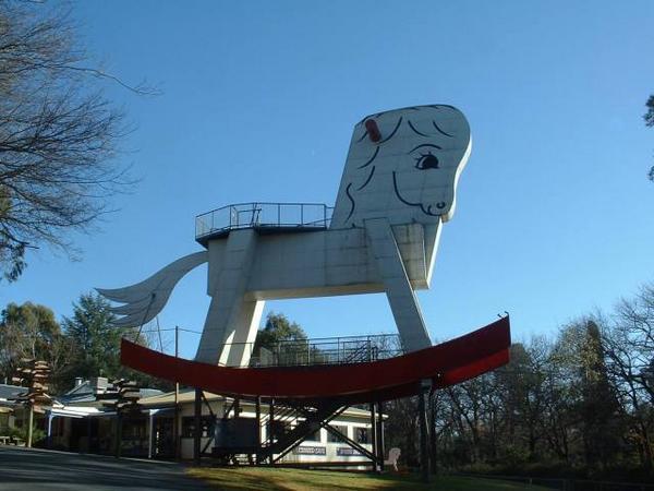 The world's biggest rocking horse
