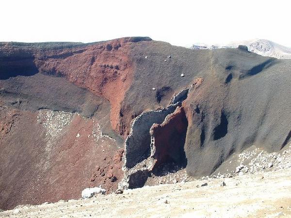 Mt Tongagiro's Red Crater