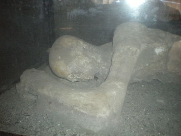 Body at Pompeii