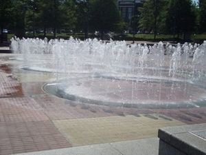 Fountains in Olympic Park