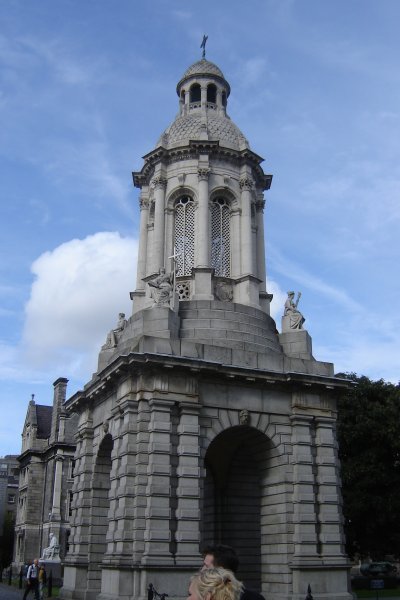 The bell tower at Trinity