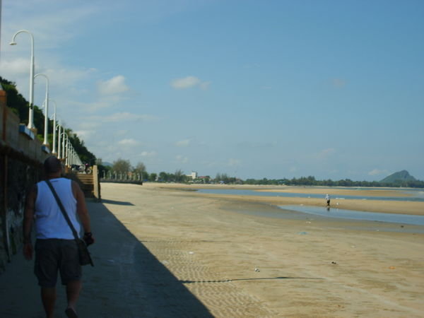 A walk along the beach