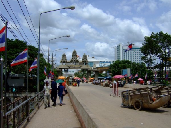The Cambodian-Thai border