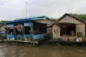Houseboats in the Floating Village