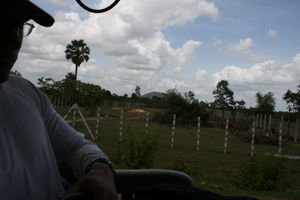 Simon Enjoys Cambodian Countryside