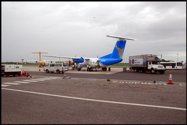 Air Tanzania's Dash 8 Fleet is grounded.