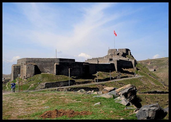 Kars Citadel. One of many forts and posts around the town.