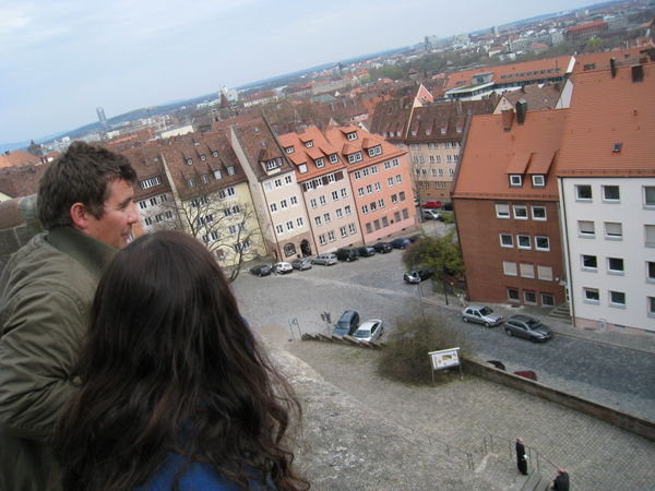 View from Nuernberg castle