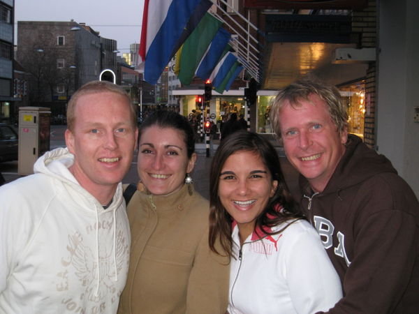 Bastiaan, Giovanna, Vivi and I in the Hague