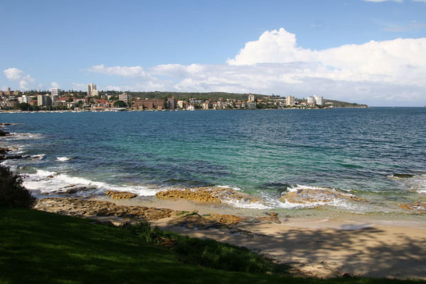 Actual view from someone's backyard in Manly