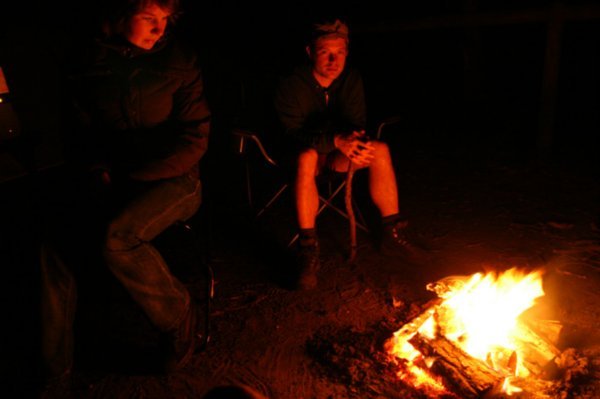 Campfire at Crowdy Bay