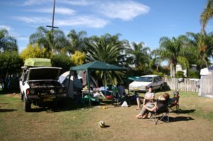 Our camp at Mundubbera
