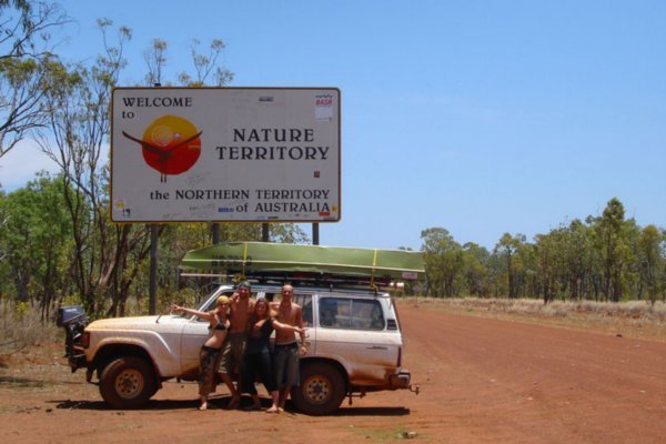 we made it to the Northern Territory
