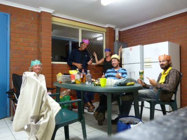 Christmas eve in Geraldton with some Dutchies who were traveling the globe. 16 months and counting! We later ran into them again at Swan Valley