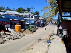 The streets of Labuan Bajo are something else
