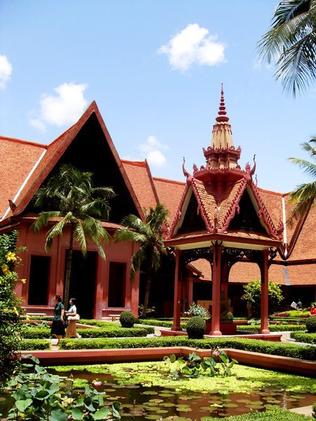 Garden of the National Museum, Phnom Penh