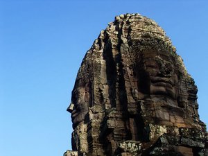 One of the many towers of Bayon