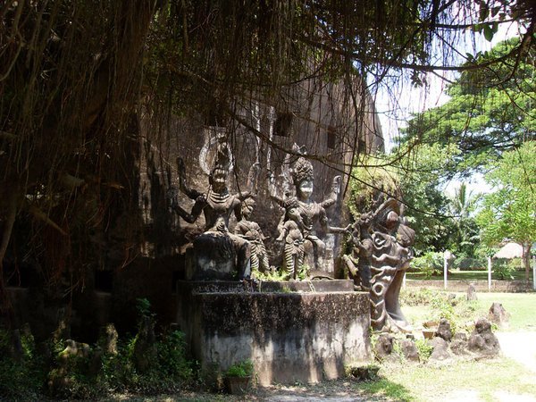 Statues, Buddha Park, Vientiane