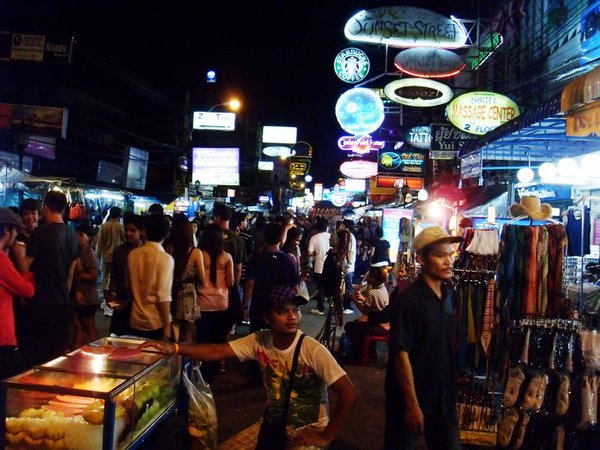Khao San road at night