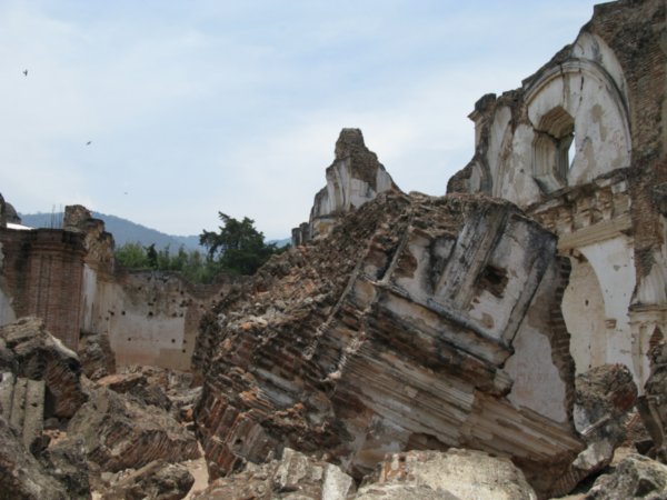 Antigua church ruins