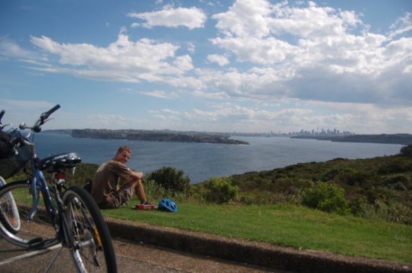 Cycling in Manly