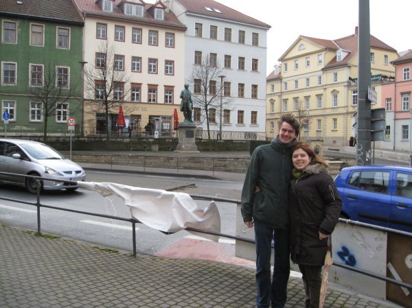 Stefan and Kat in Weimar