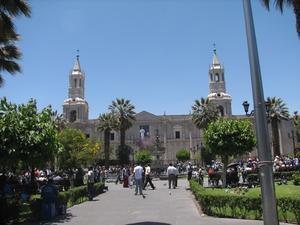 Two Towers in Arequipa