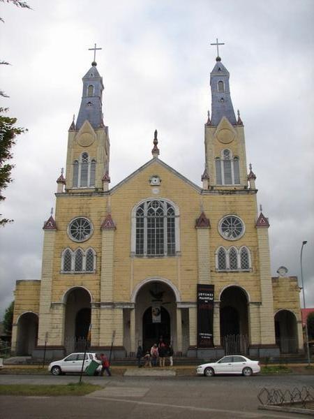 A Church in Castro, Chiloe