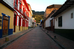 Parte velha de Bogotá