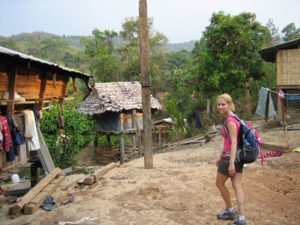 Remote village in the jungle