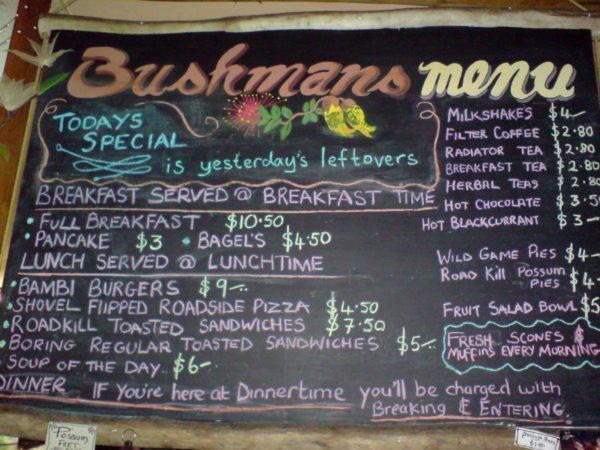 Bushmans Cafe