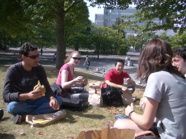 Lunch on the hill