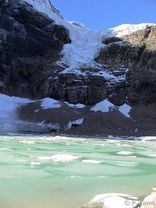 Angel Glacier and Her Lake