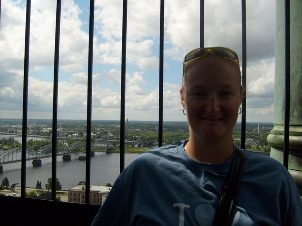 View from the top of St Peters Cathedral