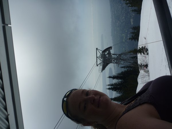 Me with the view from Grouse Mountain
