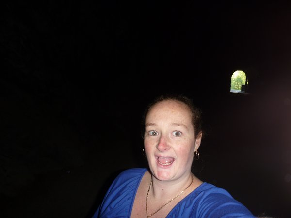 Me in the tunnel