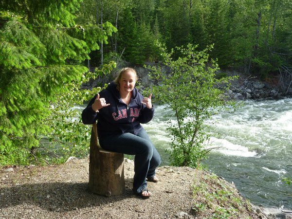 Me at the Nahatlatch River