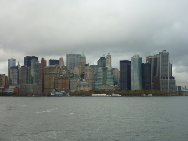 New York City from the ferry