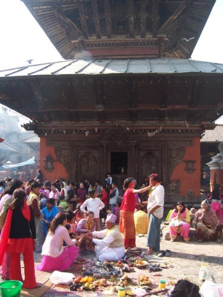 Bhaktapur - religious ceremony