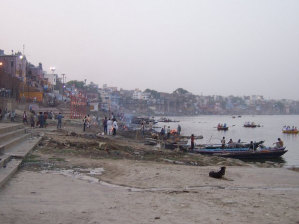 The Ghats in Varanasi